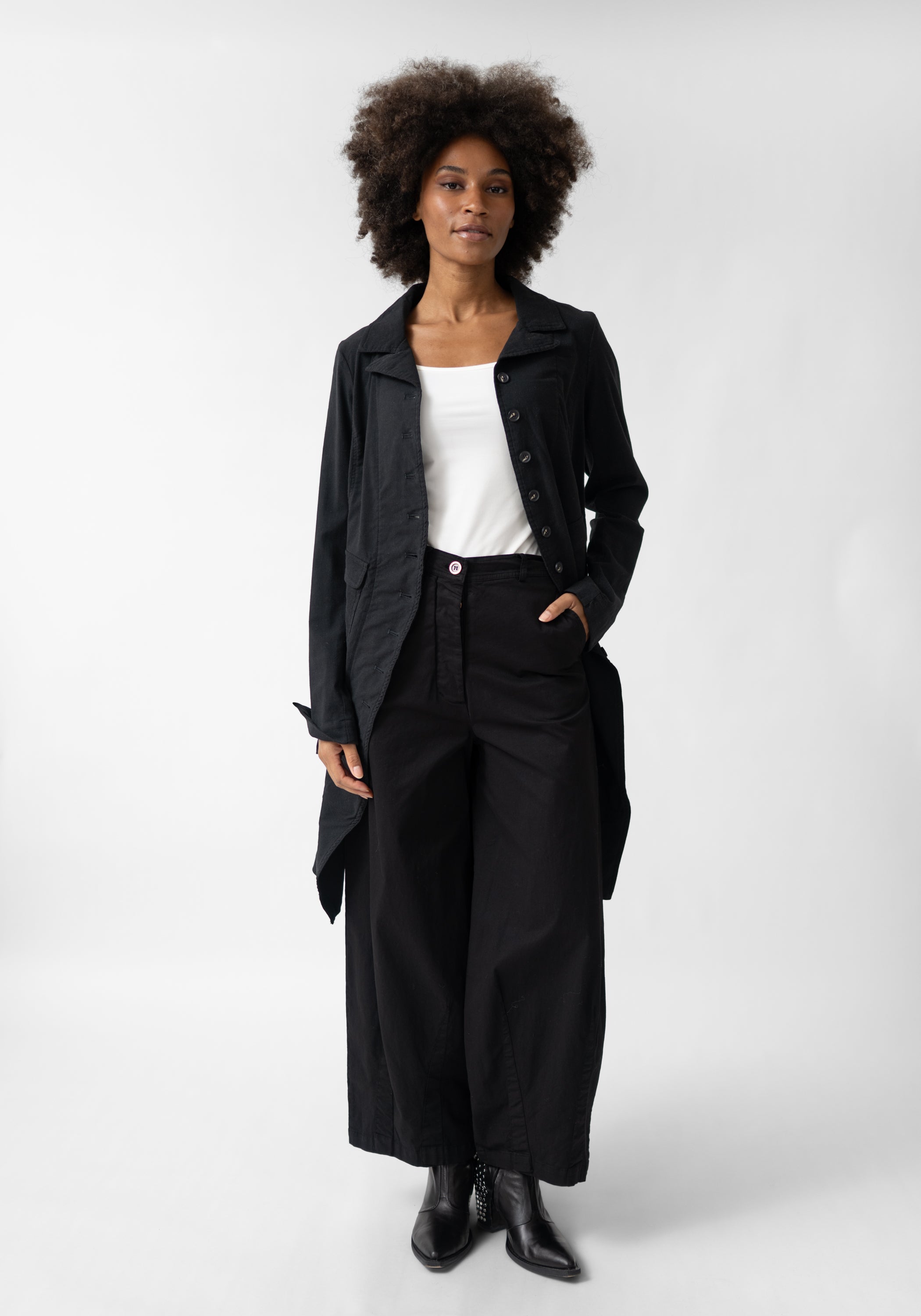 Tapered Wide Leg Pants - December Thieves