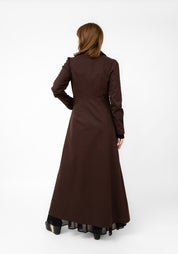 McClearon Zip Front Maxi Jacket