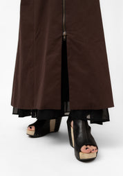 McClearon Zip Front Maxi Jacket
