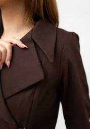McClearon Zip Front Maxi Jacket