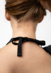 Ruffled Silk Neckpiece