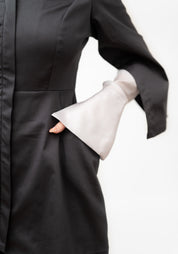 Gray Sateen Satellite Jacket - December Thieves