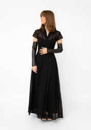 Faux Leather Sleeves