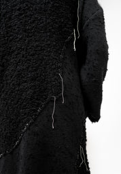 Shiro Textured Wool Blend Maxi Cardigan
