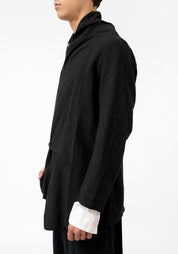 Drape Front Blazer Jacket