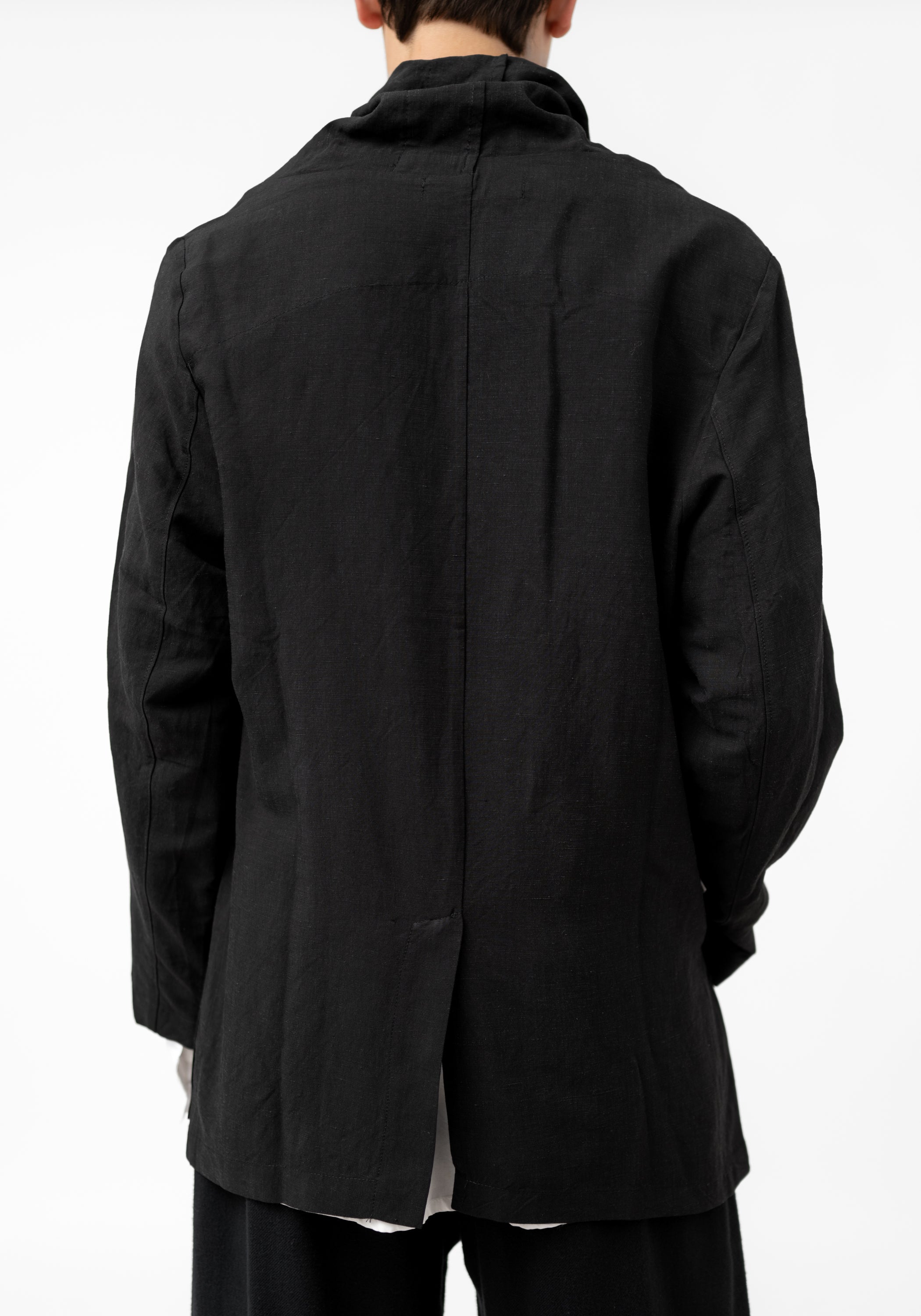 Drape Front Blazer Jacket