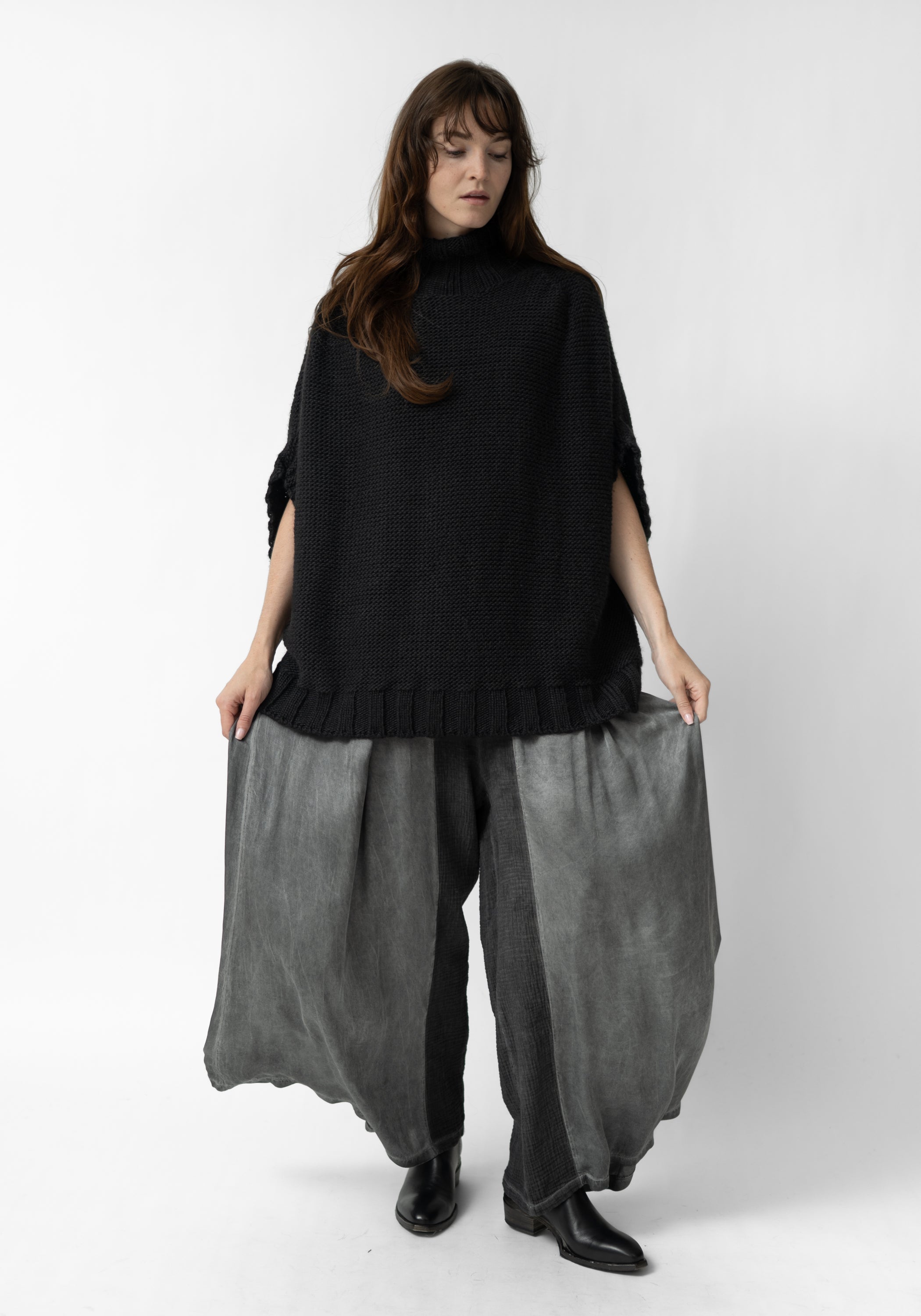 Paneled Wide Leg Pants - December Thieves
