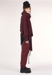 Crolly Cropped Knit Wool Blend Sweater