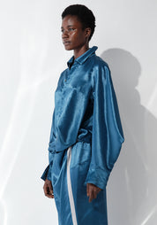 DK29-07-B03 Draped Blouse - December Thieves