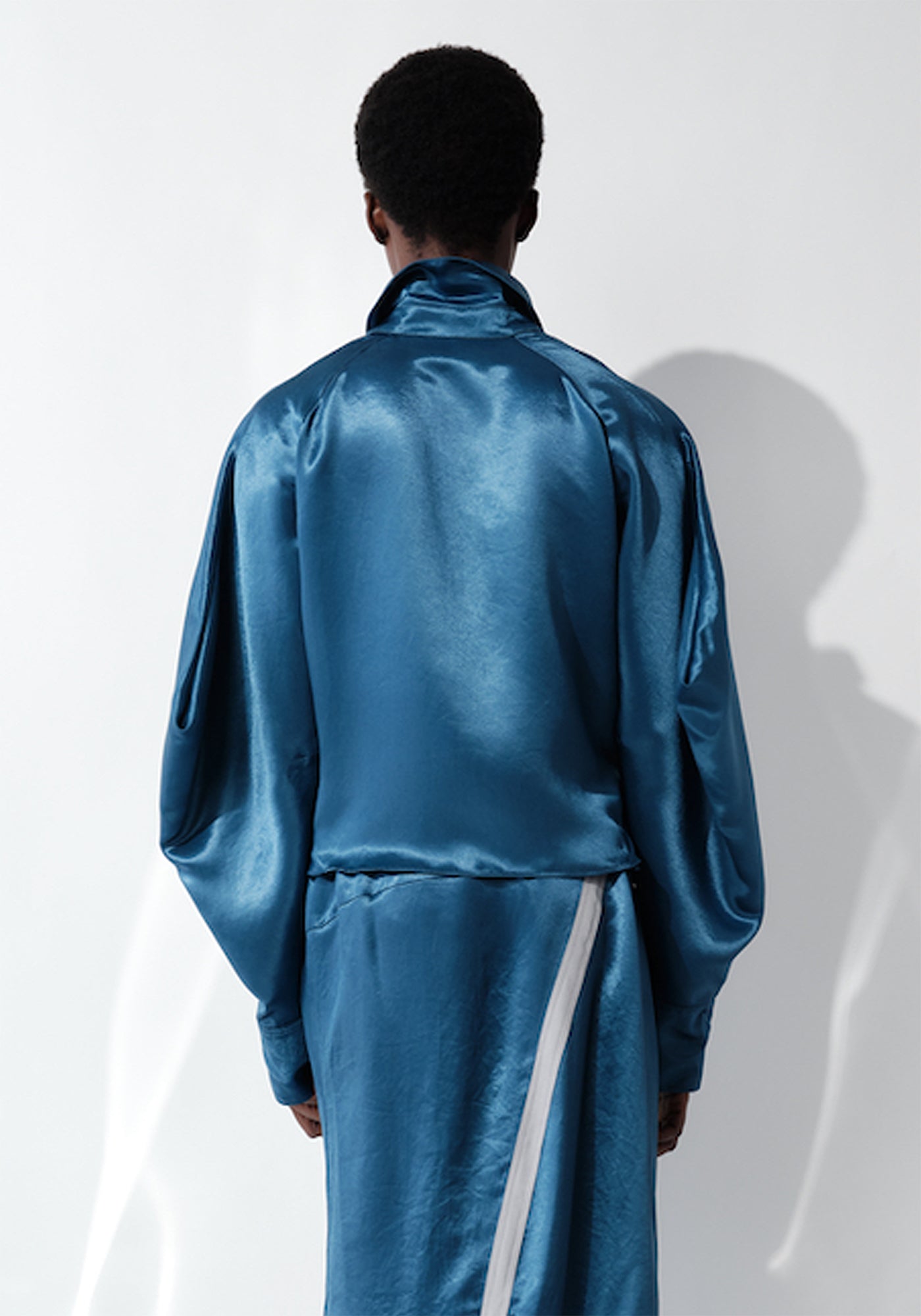 DK29-07-B03 Draped Blouse - December Thieves