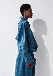 DK29-07-B03 Draped Blouse - December Thieves
