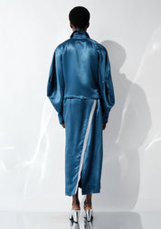 DK29-07-S03 Draped Front Skirt - December Thieves