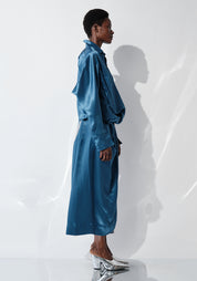 DK29-07-S03 Draped Front Skirt - December Thieves
