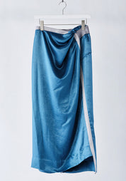 DK29-07-S03 Draped Front Skirt - December Thieves