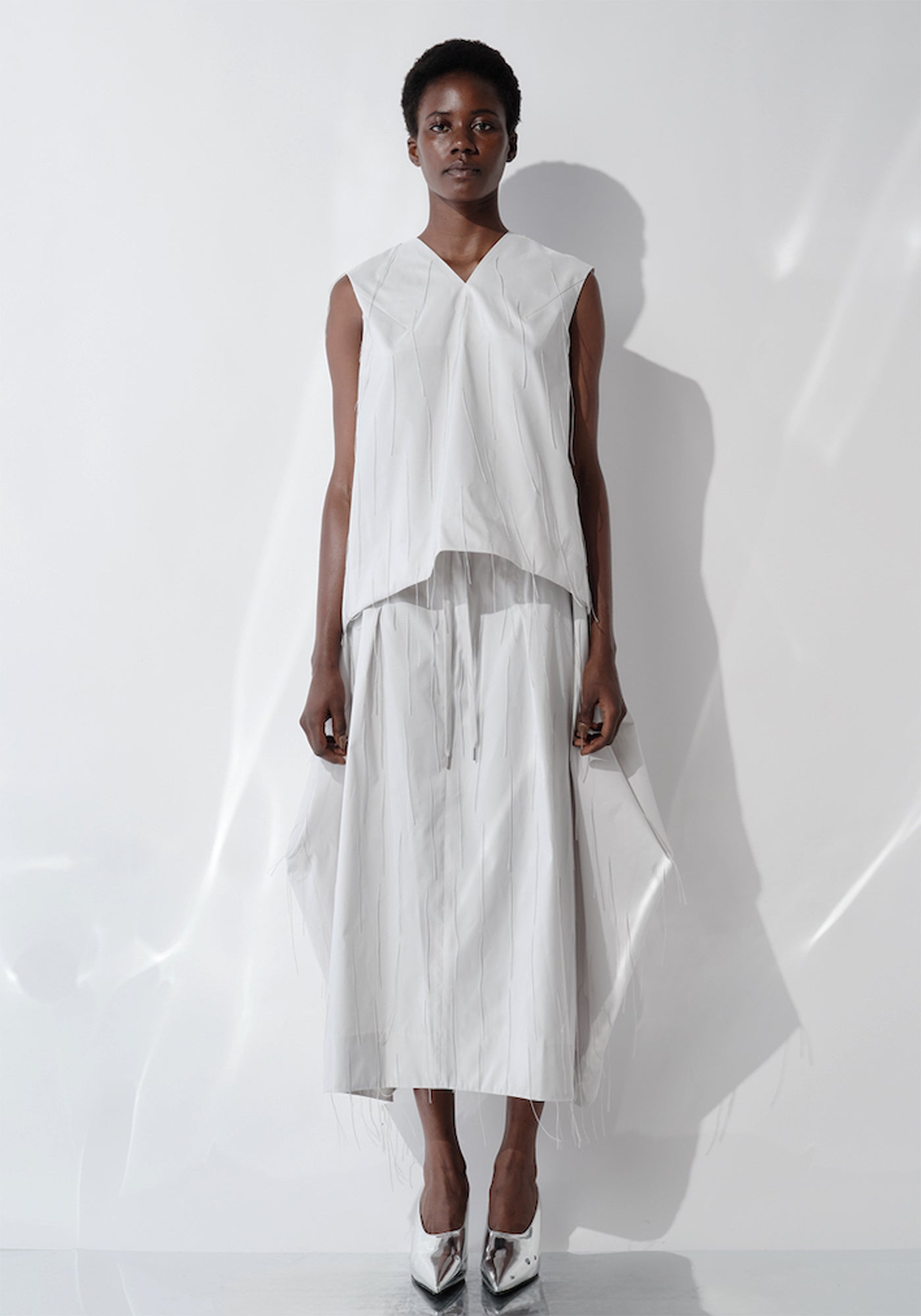 DK29-08-S04 Geometric Skirt - December Thieves