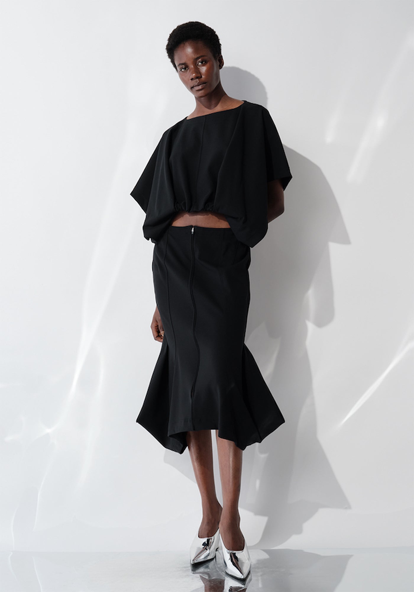 DK29-CS03-S06 Zip Front Skirt - December Thieves