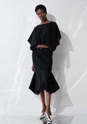 DK29-CS03-S06 Zip Front Skirt - December Thieves