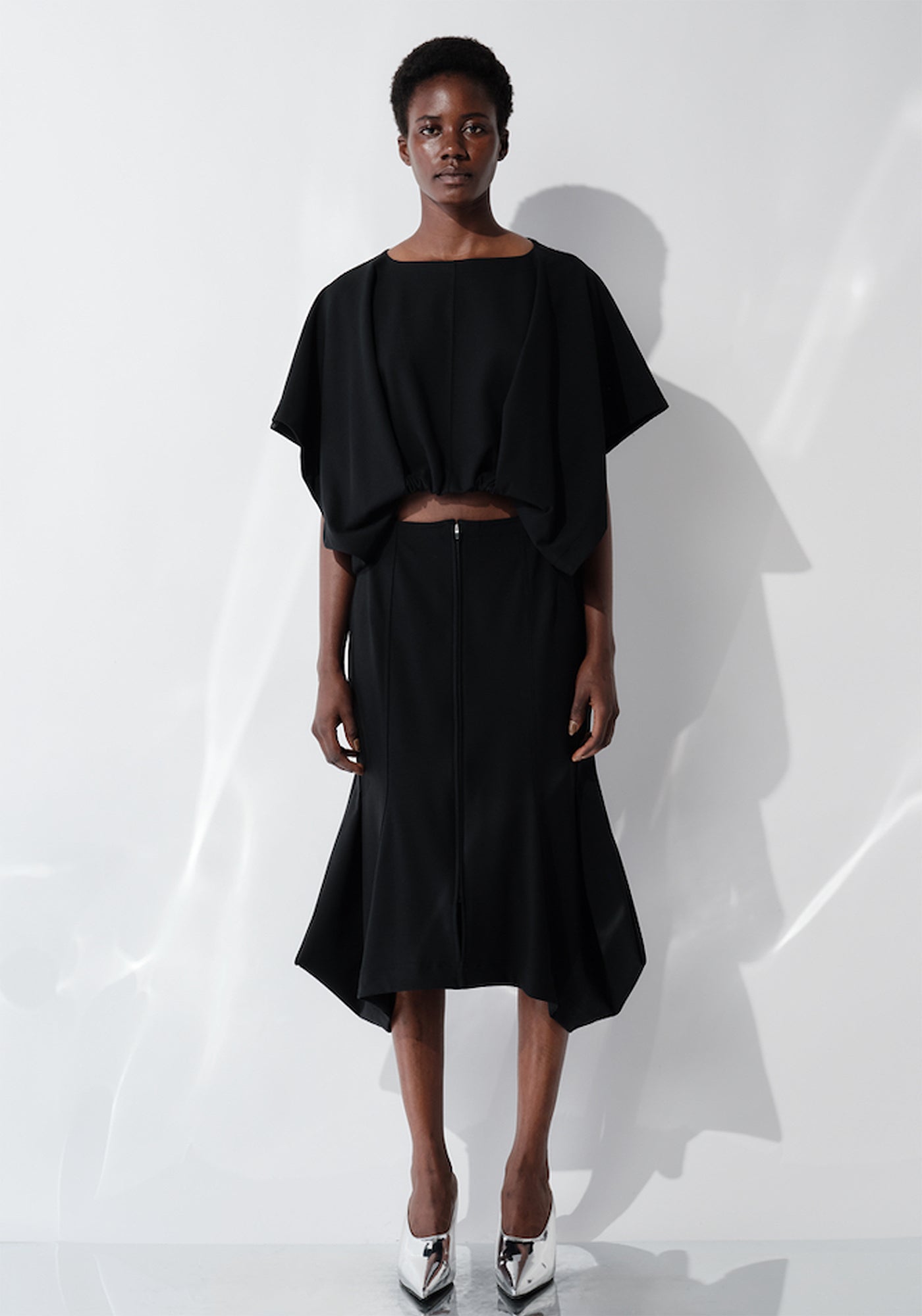 DK29-CS03-S06 Zip Front Skirt - December Thieves
