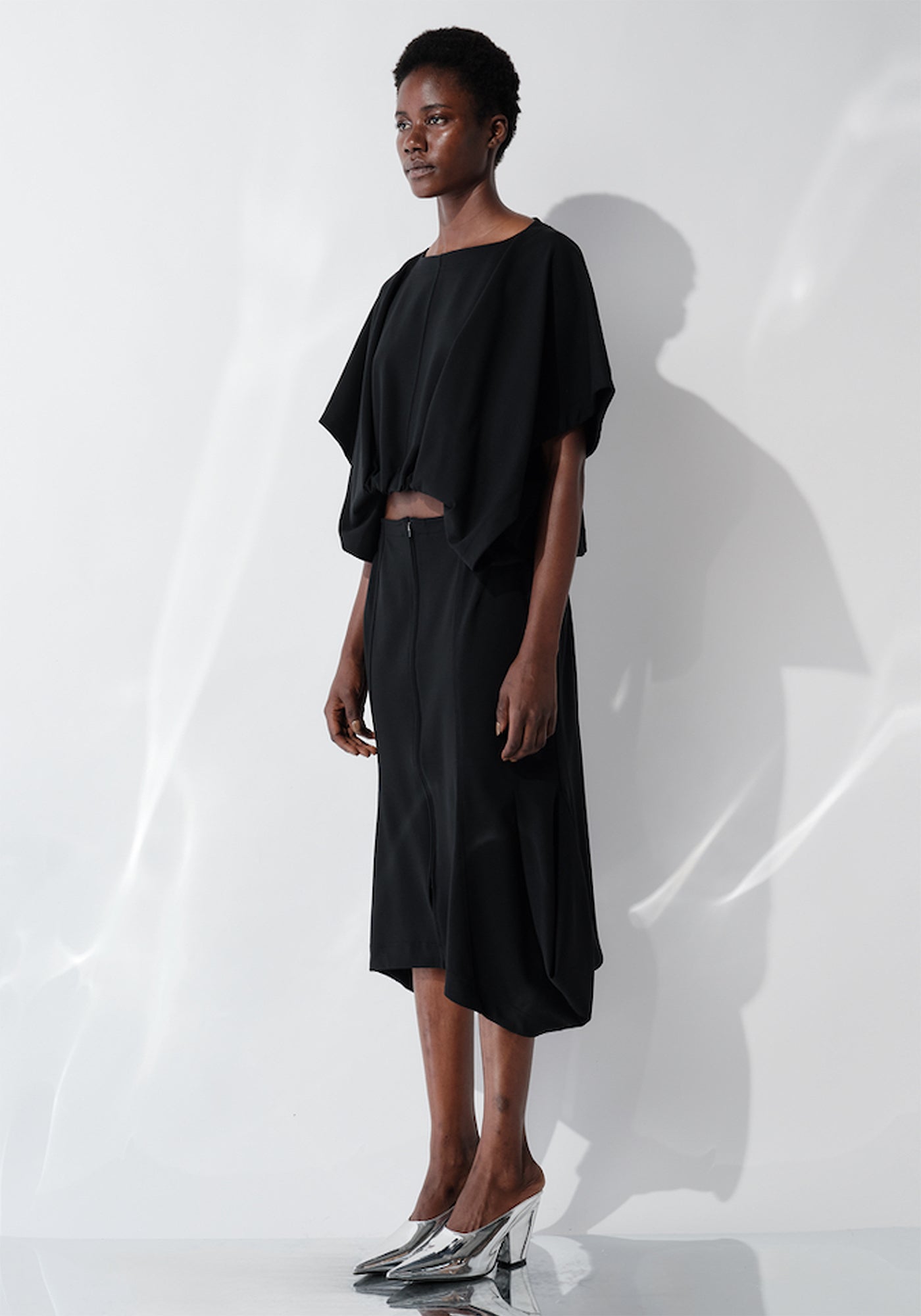 DK29-CS03-S06 Zip Front Skirt - December Thieves