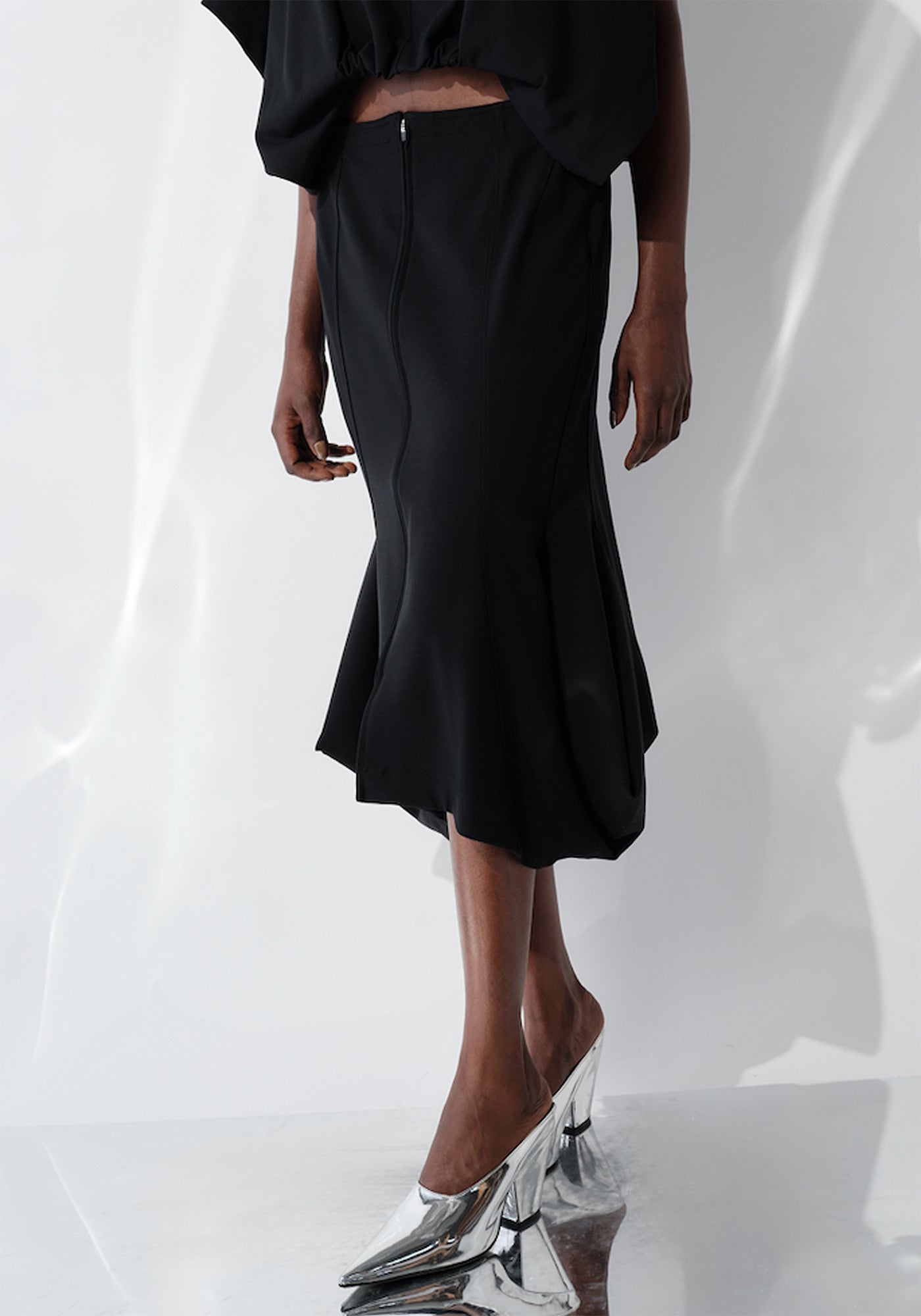 DK29-CS03-S06 Zip Front Skirt - December Thieves