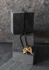 K/ller Collection Brass Quartz Cluster Necklace