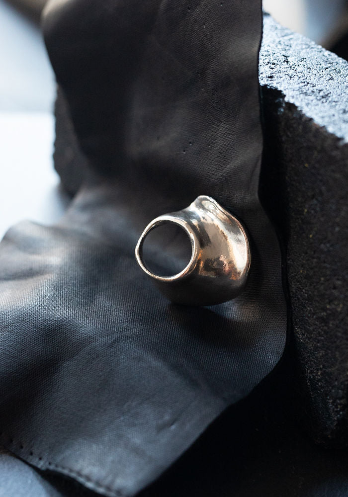 Sterling Silver Moon Snail Ring