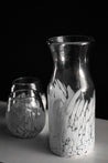 Novica Strokes Handblown Glass Carafe