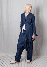 Soft Denim Penguin Coat