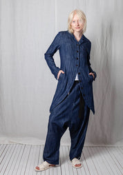 Soft Denim Penguin Coat