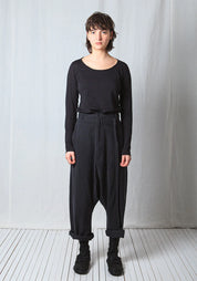 Fluid Tencel Wide Trousers