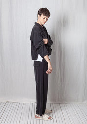 Fluid Tencel Wide Trousers
