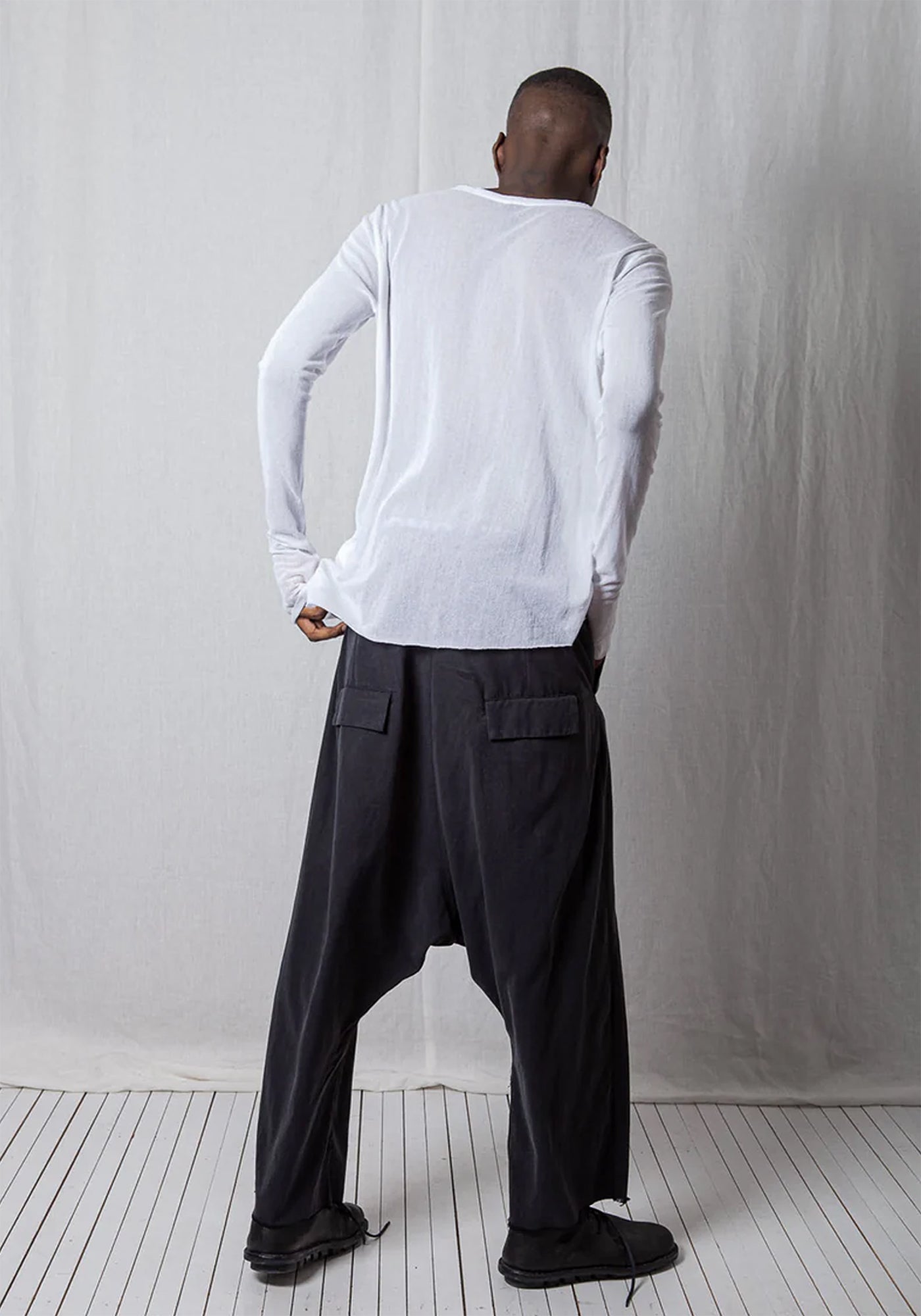 Fluid Tencel Wide Trousers