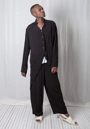 Georgette Fluid Penguin Coat
