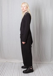 Georgette Fluid Penguin Coat