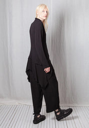 Georgette Fluid Penguin Coat