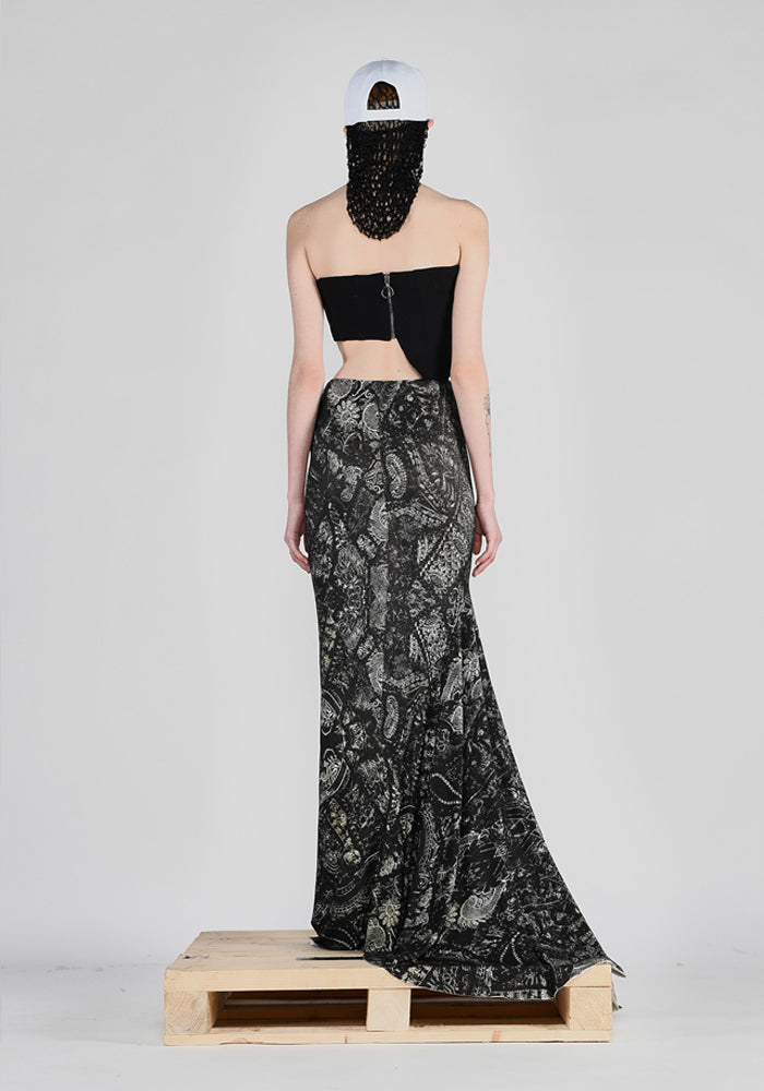 Barbara Bologna Ornate Printed Maxi Skirt | December Thieves