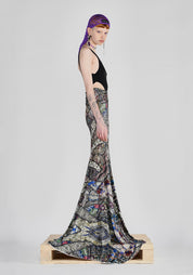 Barbara Bologna Ornate Printed Maxi Skirt | December Thieves