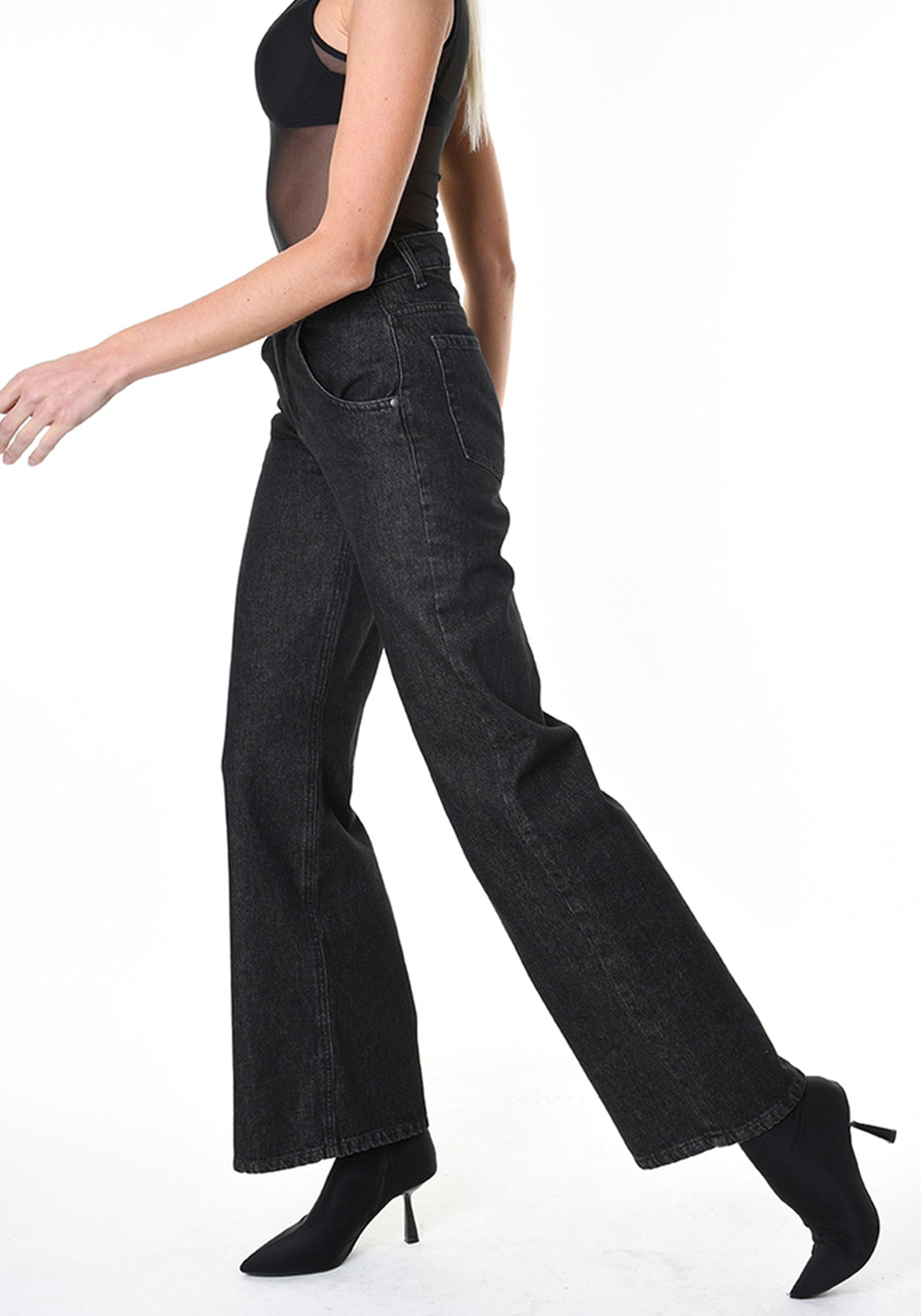 Classic Straight Leg Denim Jeans