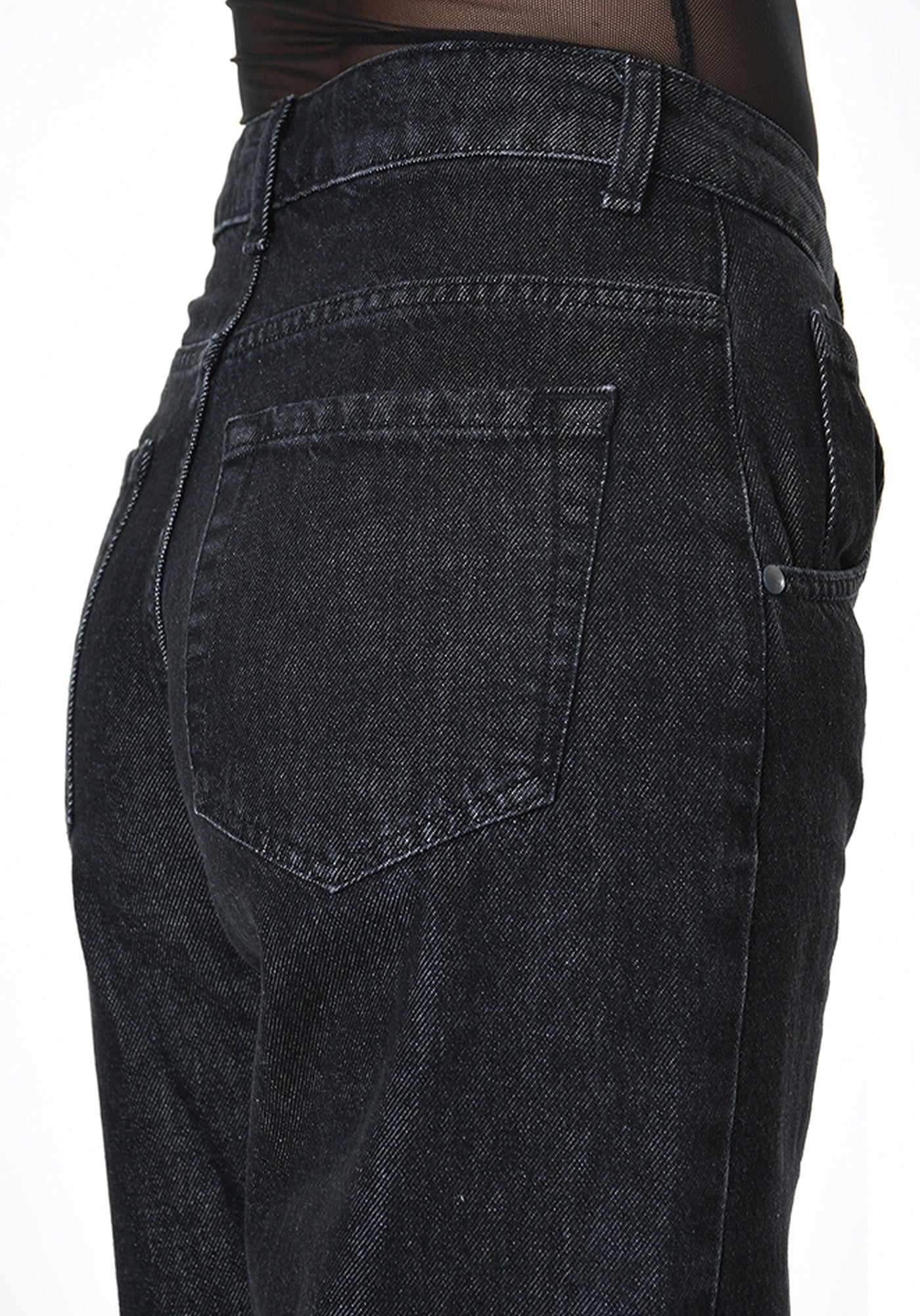 Classic Straight Leg Denim Jeans