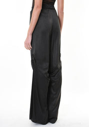 Slinky Draped Detail Pants