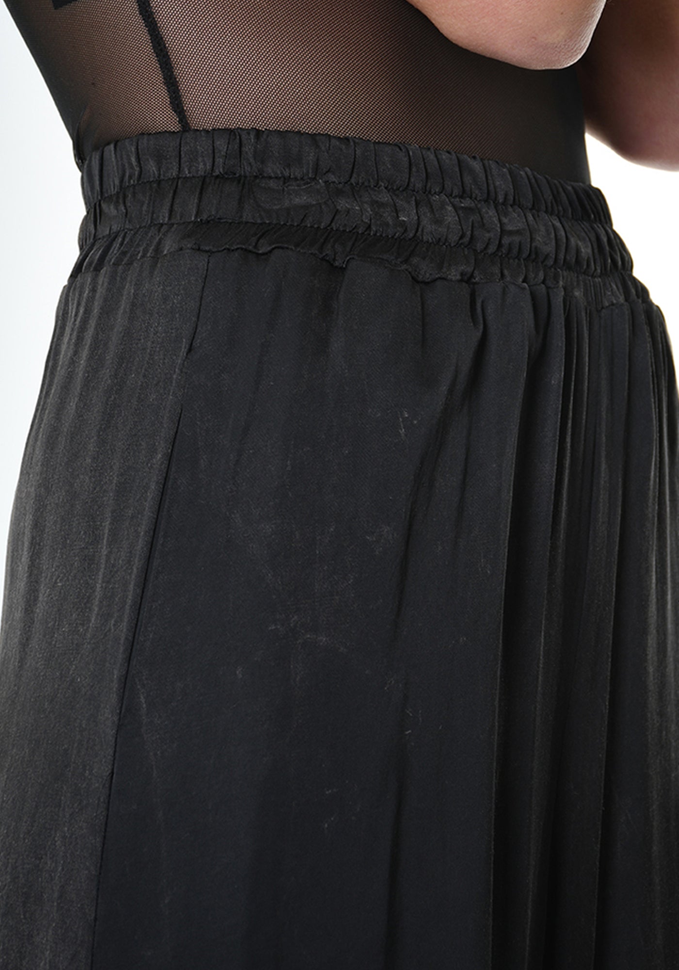 Slinky Draped Detail Pants