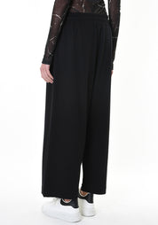 Drop Seat Wide Leg Cropped Pants