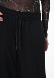 Drop Seat Wide Leg Cropped Pants