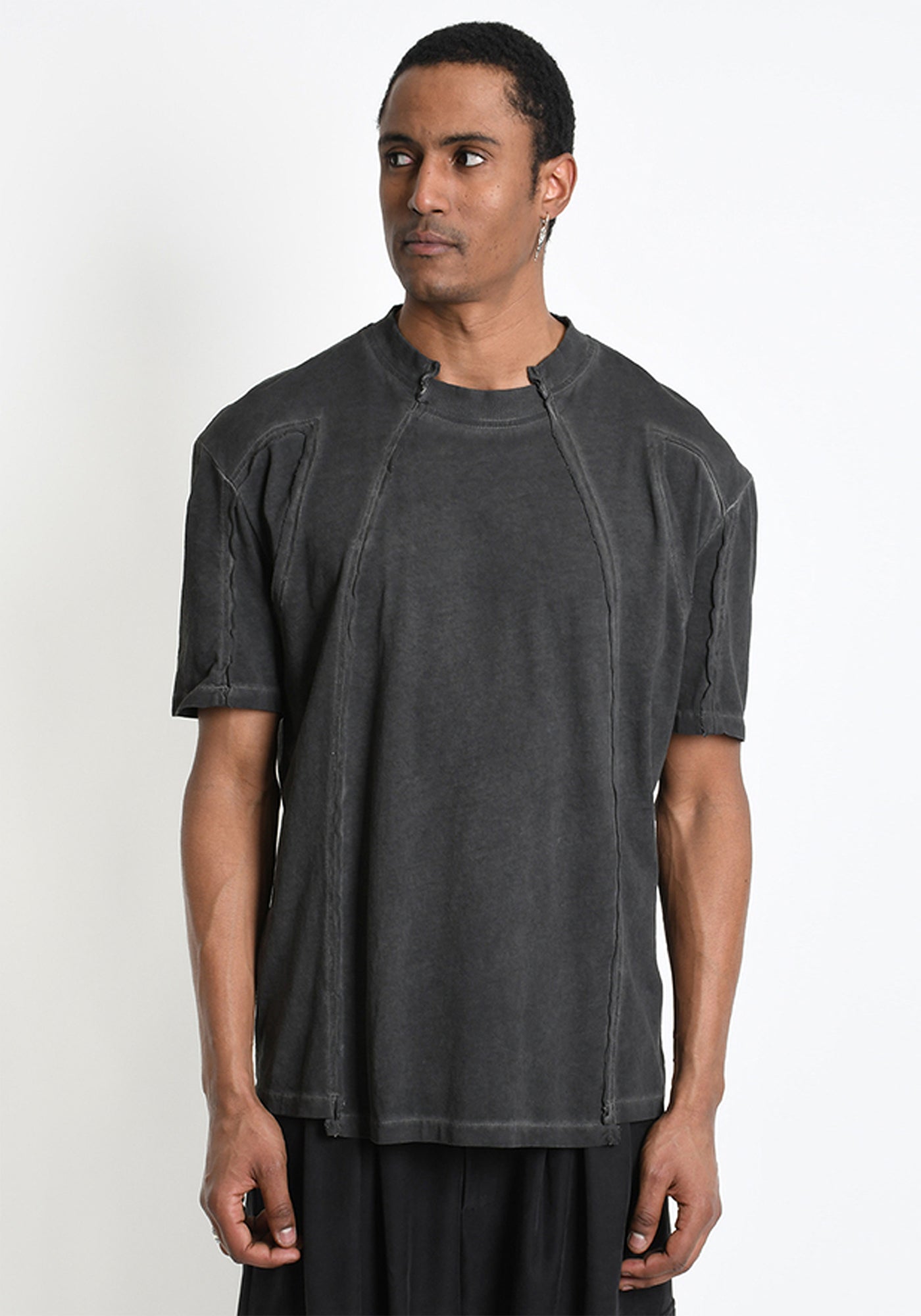 M1295 Paneled Over-Dyed T-Shirt - December Thieves