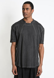 M1295 Paneled Over-Dyed T-Shirt - December Thieves