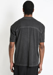 M1295 Paneled Over-Dyed T-Shirt - December Thieves