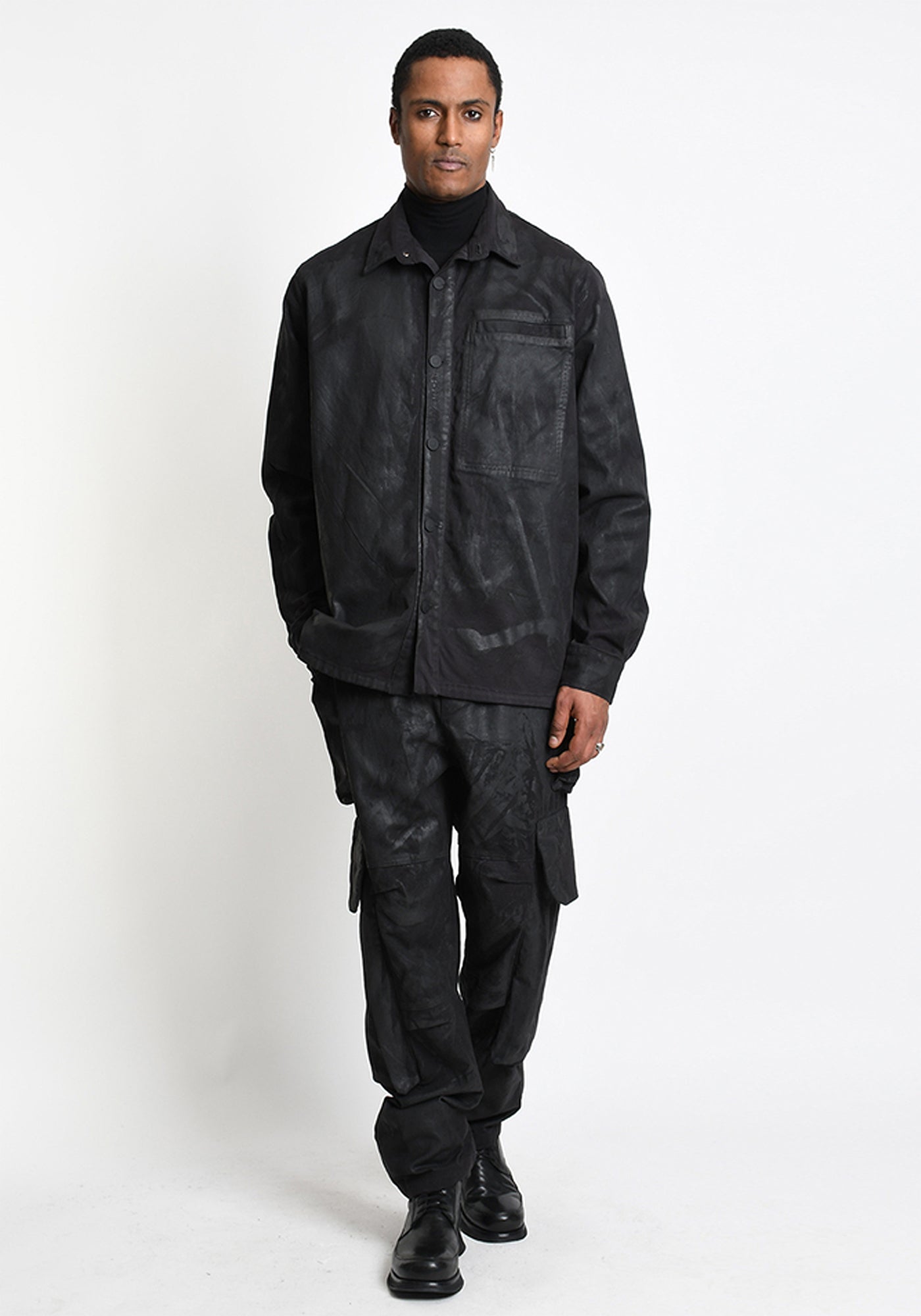 M1310 Coated Oversized Blazer - December Thieves