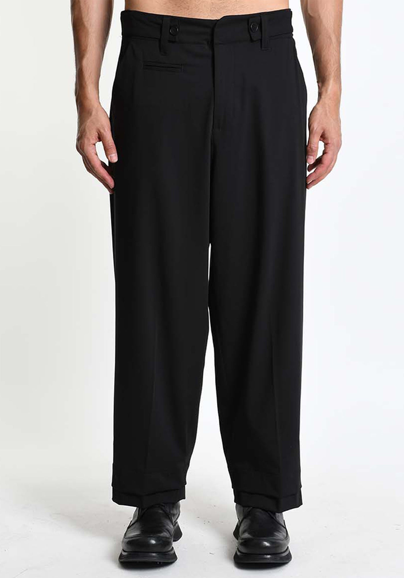 M1317 Tapered Wool Blend Pants-- check material comp - December Thieves