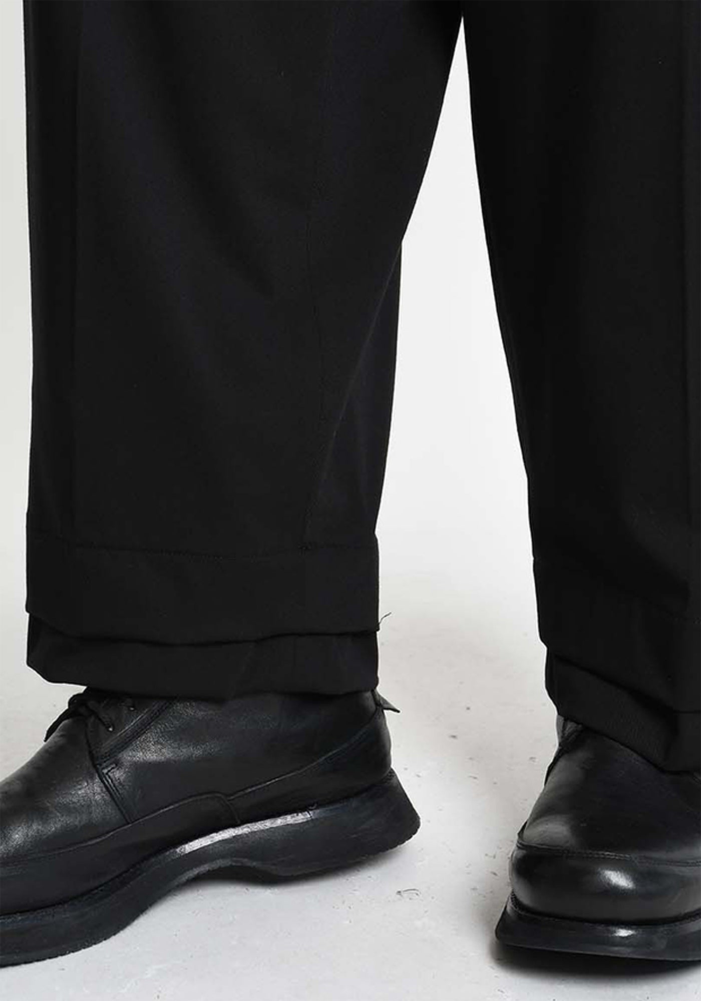 M1317 Tapered Wool Blend Pants-- check material comp - December Thieves