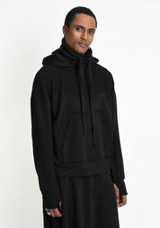 M1335 Oversized Layered Hoodie Sweatshirt - December Thieves